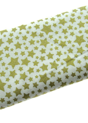 ** MICHAEL MILLER" CATS CRADLE- STARBRITE" - FAT QUARTER FABRIC - WHITE - ThreadandTrimmings