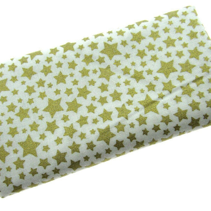 ** MICHAEL MILLER" CATS CRADLE- STARBRITE" - FAT QUARTER FABRIC - WHITE - ThreadandTrimmings