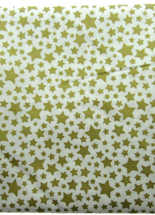 ** MICHAEL MILLER" CATS CRADLE- STARBRITE" - FAT QUARTER FABRIC - WHITE - ThreadandTrimmings