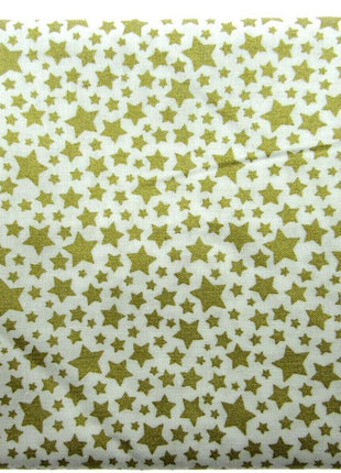 ** MICHAEL MILLER" CATS CRADLE- STARBRITE" - FAT QUARTER FABRIC - WHITE - ThreadandTrimmings