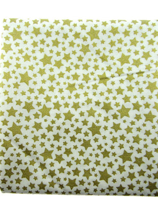 ** MICHAEL MILLER" CATS CRADLE- STARBRITE" - FAT QUARTER FABRIC - WHITE - ThreadandTrimmings