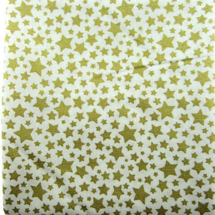 ** MICHAEL MILLER" CATS CRADLE- STARBRITE" - FAT QUARTER FABRIC - WHITE - ThreadandTrimmings