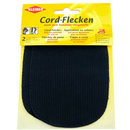 CORDUROY ELBOW / KNEE REPAIR PATCHES / KLEIBER IRON or SEW-ON PRE-PUNCHED PATCH - ThreadandTrimmings