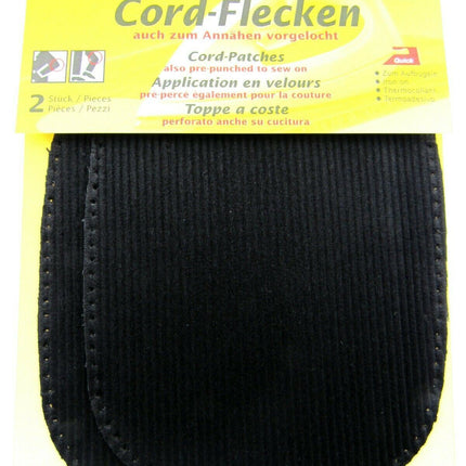 CORDUROY ELBOW / KNEE REPAIR PATCHES / KLEIBER IRON or SEW-ON PRE-PUNCHED PATCH - ThreadandTrimmings