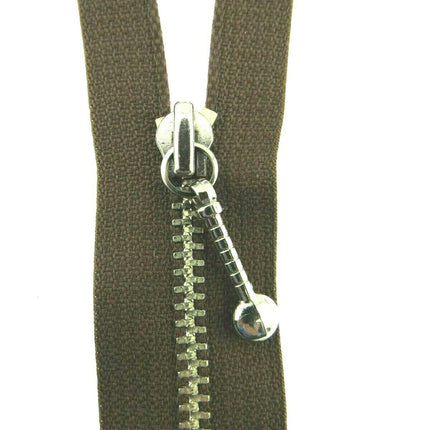 METAL POCKET ZIPS With ATTRACTIVE ZIP PULLER - ThreadandTrimmings