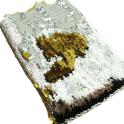 ** Mermaid Reversible Sequin Fabric with 5mm Sequins. Choose from 10 Colour Ways - ThreadandTrimmings