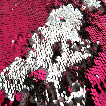 ** Mermaid Reversible Sequin Fabric with 5mm Sequins. Choose from 10 Colour Ways - ThreadandTrimmings