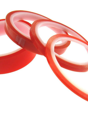 Double Sided Super Sticky Tape With Red Backing Paper 5m Rolls Heavy Duty - ThreadandTrimmings