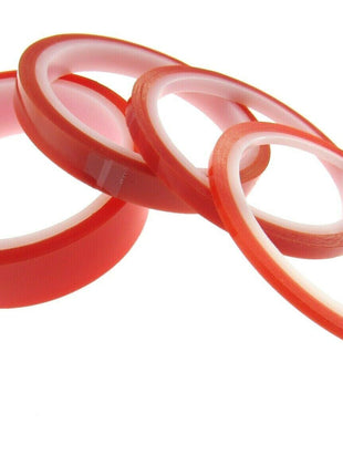 Double Sided Super Sticky Tape With Red Backing Paper 5m Rolls Heavy Duty - ThreadandTrimmings
