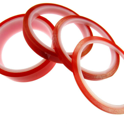 Double Sided Super Sticky Tape With Red Backing Paper 5m Rolls Heavy Duty - ThreadandTrimmings