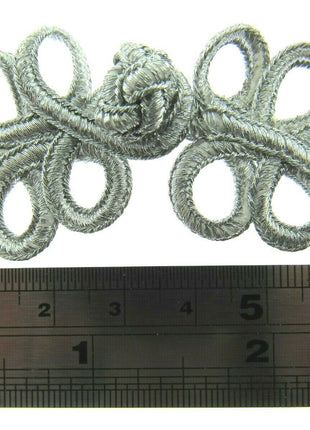 FROG FASTENERS and BUTTON CLOSURES - CHOOSE FROM VARIOUS COLOURS & SIZES - ThreadandTrimmings