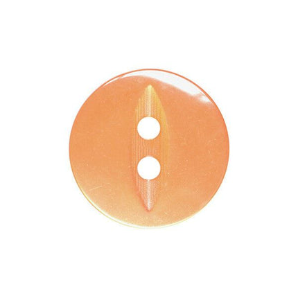 Round Fish Eye Baby Buttons x 100 - From 5 Sizes - 11.5mm 14mm 16mm 19mm 23mm - ThreadandTrimmings