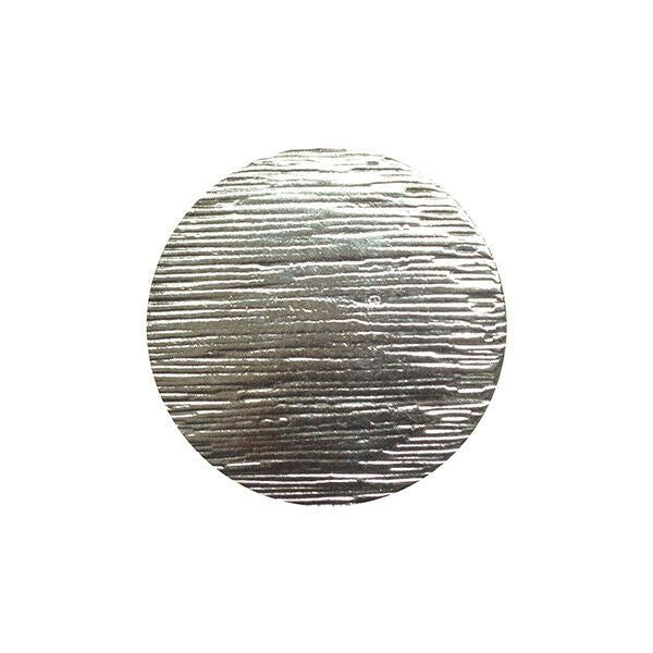 BRUSHED BLAZER BUTTONS - GOLD & SILVER 15mm & 20mm - ThreadandTrimmings