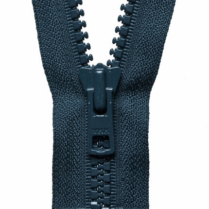 YKK Vislon HEAVY DUTY Plastic Open End Zip 8mm Teeth 24" / 26" / 28" / 30" / 32" - ThreadandTrimmings
