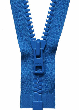 YKK Vislon HEAVY DUTY Plastic Open End Zip 8mm Teeth 24" / 26" / 28" / 30" / 32" - ThreadandTrimmings