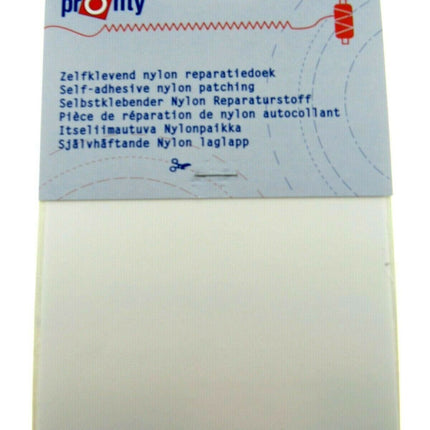 Self Adhesive Nylon Repair Patch by Pronty - 10cm x 20cm - ThreadandTrimmings