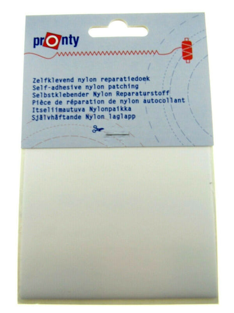 Self Adhesive Nylon Repair Patch by Pronty - 10cm x 20cm - ThreadandTrimmings