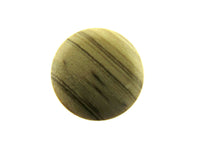 PLAIN SHANK OLIVE WOOD BUTTONS - CW4 - FOUR SIZES AVAILABLE - ThreadandTrimmings
