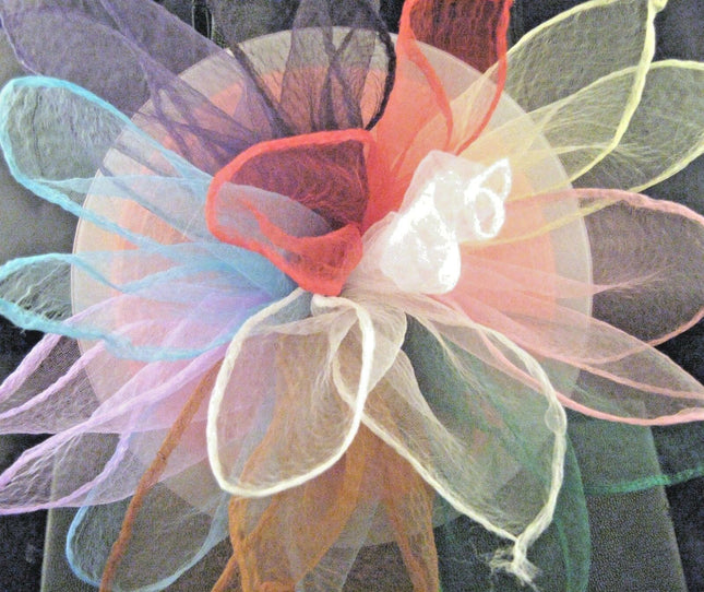 ** TRADITIONAL CHIFFON SCARVES - 26" x 26" SQUARE - THE ORIGINAL SCARF - ThreadandTrimmings