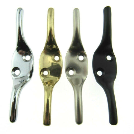 2 x Cleat Hooks for Curtain and Roman Corded Blinds - Tie Back Hooks - ThreadandTrimmings