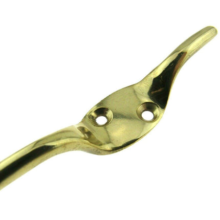 ** 2 x CLEAT HOOKS for CURTAIN and ROMAN CORDED BLINDS - ThreadandTrimmings
