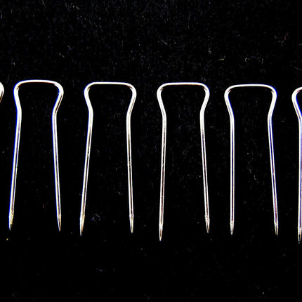 Cover Pins For Upholstery - Loose - 32mm - Double Pointed Pins - Made by Prym - ThreadandTrimmings