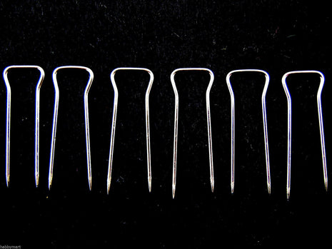 Cover Pins For Upholstery - Loose - 32mm - Double Pointed Pins - Made by Prym - ThreadandTrimmings