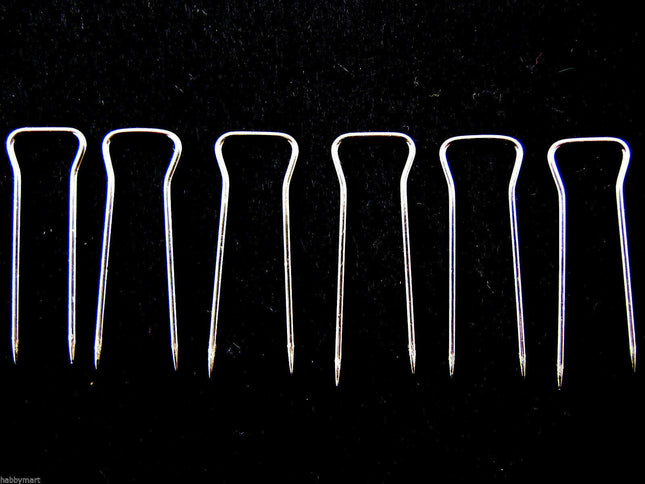 Cover Pins For Upholstery - Loose - 32mm - Double Pointed Pins - Made by Prym - ThreadandTrimmings