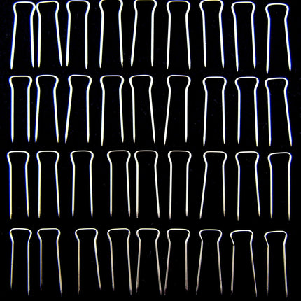 Cover Pins For Upholstery - Loose - 32mm - Double Pointed Pins - Made by Prym - ThreadandTrimmings
