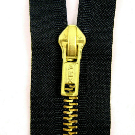 Black Denim Jean Zips - 3"- 4"- 5"- 6"- 7" & 8" - - ThreadandTrimmings