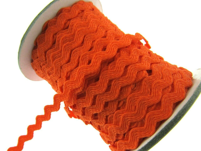 Ric Rac Ribbon Trimming Braid 6mm Wide 3m Lengths Rik Rak Braiding - ThreadandTrimmings