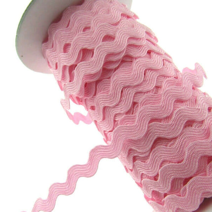 Ric Rac Ribbon Trimming Braid 6mm Wide 3m Lengths Rik Rak Braiding - ThreadandTrimmings
