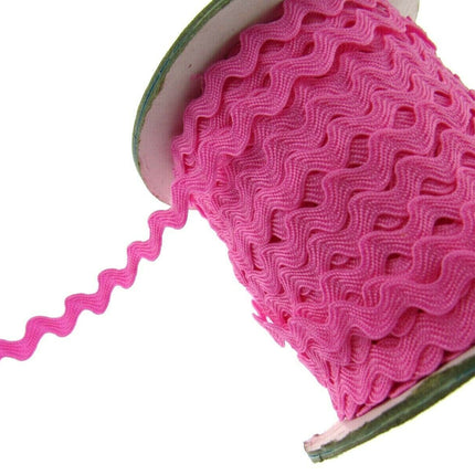 Ric Rac Ribbon Trimming Braid 6mm Wide 3m Lengths Rik Rak Braiding - ThreadandTrimmings