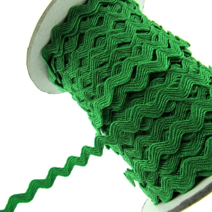 Ric Rac Ribbon Trimming Braid 6mm Wide 3m Lengths Rik Rak Braiding - ThreadandTrimmings