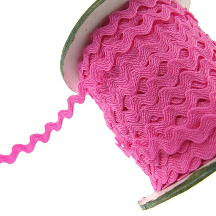 Ric Rac Ribbon Trimming Braid 6mm Wide 3m Lengths Rik Rak Braiding - ThreadandTrimmings