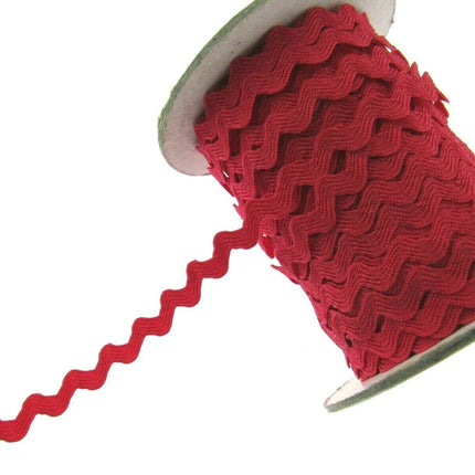 Ric Rac Ribbon Trimming Braid 6mm Wide 3m Lengths Rik Rak Braiding - ThreadandTrimmings