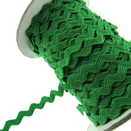 Ric Rac Ribbon Trimming Braid 6mm Wide 3m Lengths Rik Rak Braiding - ThreadandTrimmings