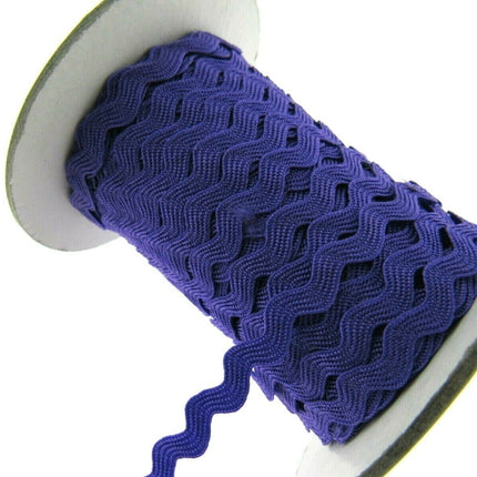 Ric Rac Ribbon Trimming Braid 6mm Wide 3m Lengths Rik Rak Braiding - ThreadandTrimmings
