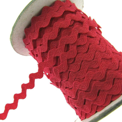 Ric Rac Ribbon Trimming Braid 6mm Wide 3m Lengths Rik Rak Braiding - ThreadandTrimmings