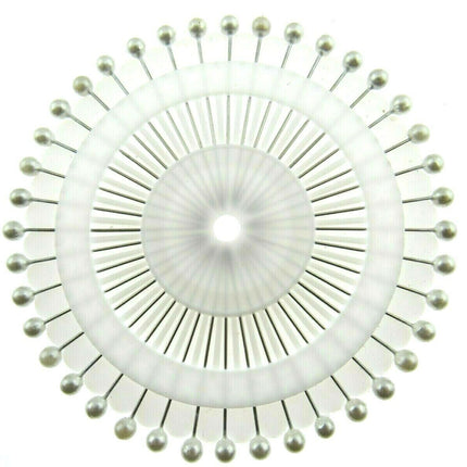 Colour  Headed Pin Wheels - 40 Pins Per Wheel - Easy To Pick Up And Use - Handy - ThreadandTrimmings