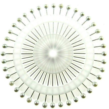 Colour  Headed Pin Wheels - 40 Pins Per Wheel - Easy To Pick Up And Use - Handy - ThreadandTrimmings