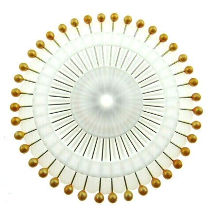 Colour  Headed Pin Wheels - 40 Pins Per Wheel - Easy To Pick Up And Use - Handy - ThreadandTrimmings