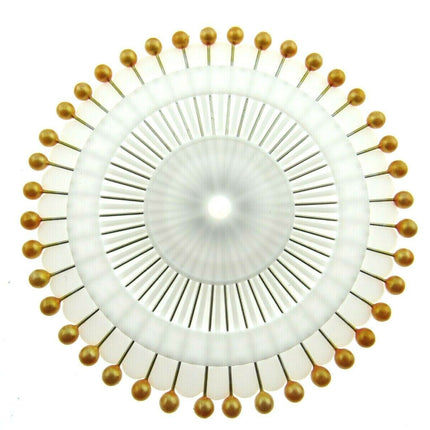 Colour  Headed Pin Wheels - 40 Pins Per Wheel - Easy To Pick Up And Use - Handy - ThreadandTrimmings
