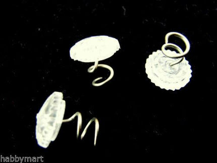 Clear Head Twist Pins by Prym 13mm Long 10mm Head Arm Cap Upholstery Pins - ThreadandTrimmings