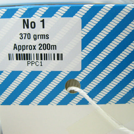 White Polyester Piping Cord- 6 SIZES - 2mm, 2.5mm, 3mm, 4mm, 4.5mm, 5mm - ThreadandTrimmings