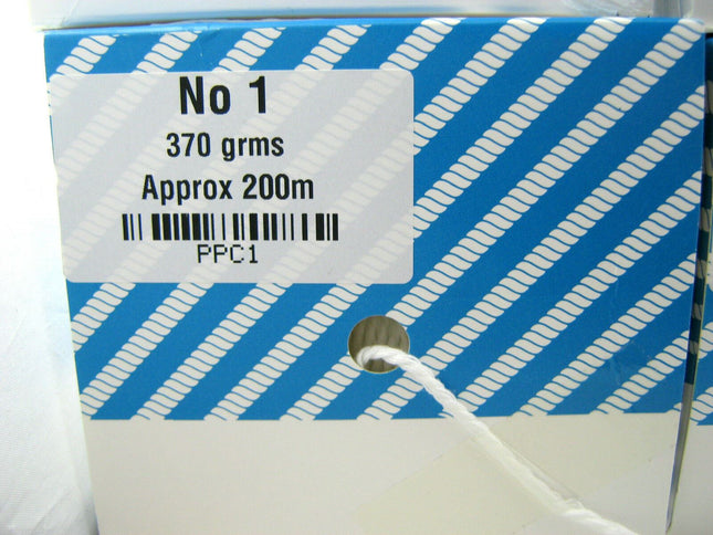 White Polyester Piping Cord- 6 SIZES - 2mm, 2.5mm, 3mm, 4mm, 4.5mm, 5mm - ThreadandTrimmings