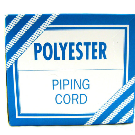White Polyester Piping Cord- 6 SIZES - 2mm, 2.5mm, 3mm, 4mm, 4.5mm, 5mm - ThreadandTrimmings