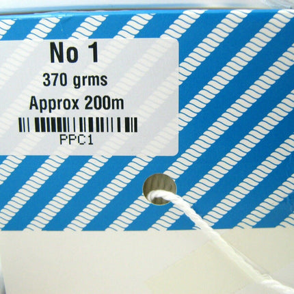 White Polyester Piping Cord- 6 SIZES - 2mm, 2.5mm, 3mm, 4mm, 4.5mm, 5mm - ThreadandTrimmings