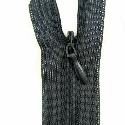 Lightweight Black Invisible Zips - 5 x 8" - Special Offer Clearance - ThreadandTrimmings