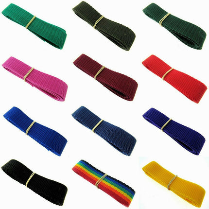 Strong Bag Webbing Strapping Polypropylene Webbing 25mm 40mm 50mm - ThreadandTrimmings